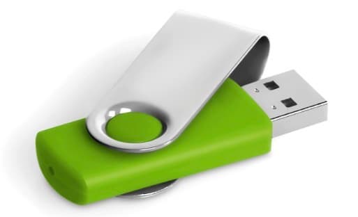 Classic Swivel USB Flash Drive with Metal Clip
