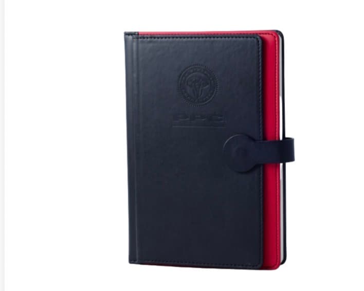Two-Tone Executive Notebook with Magnetic Tab