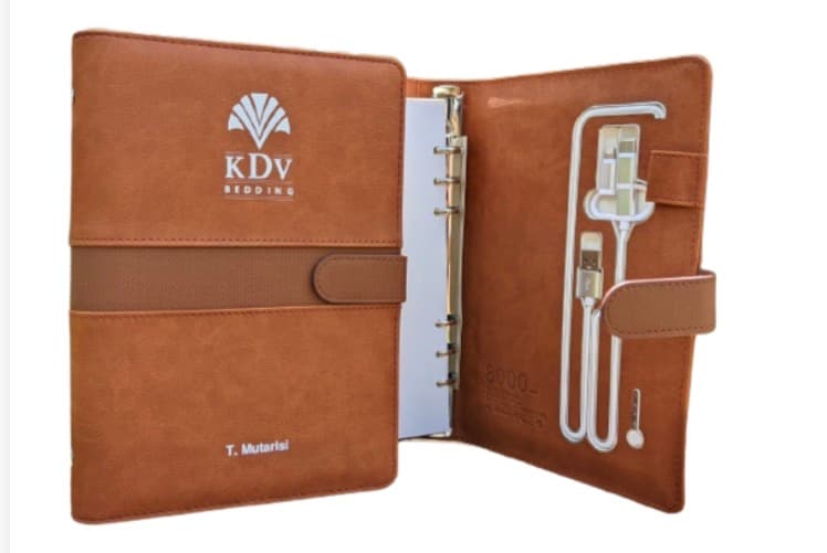 Power Bank Tech Organizer Binder